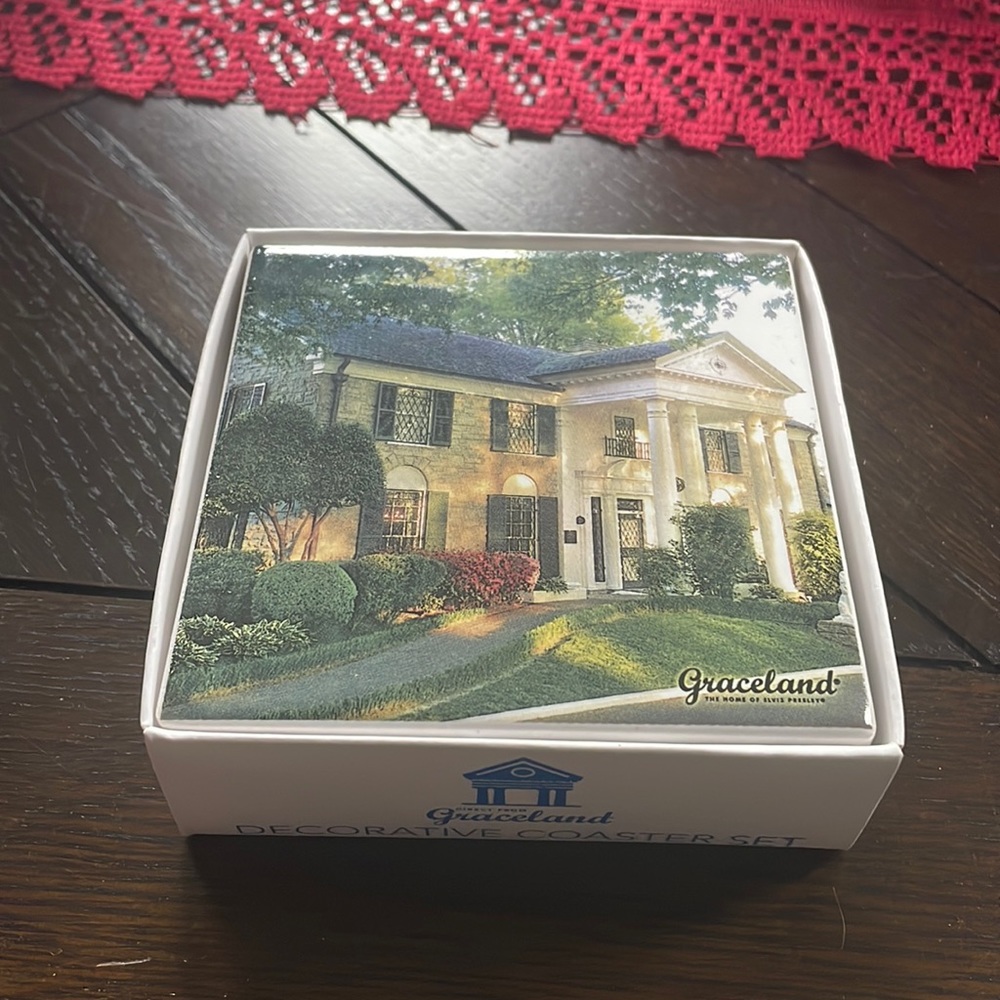4 Graceland Coaster set